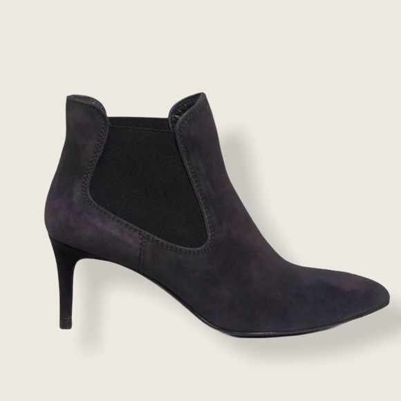 Pedro Garcia Shoes - Pedro Garcia Engel Chelsea Suede Booties Black